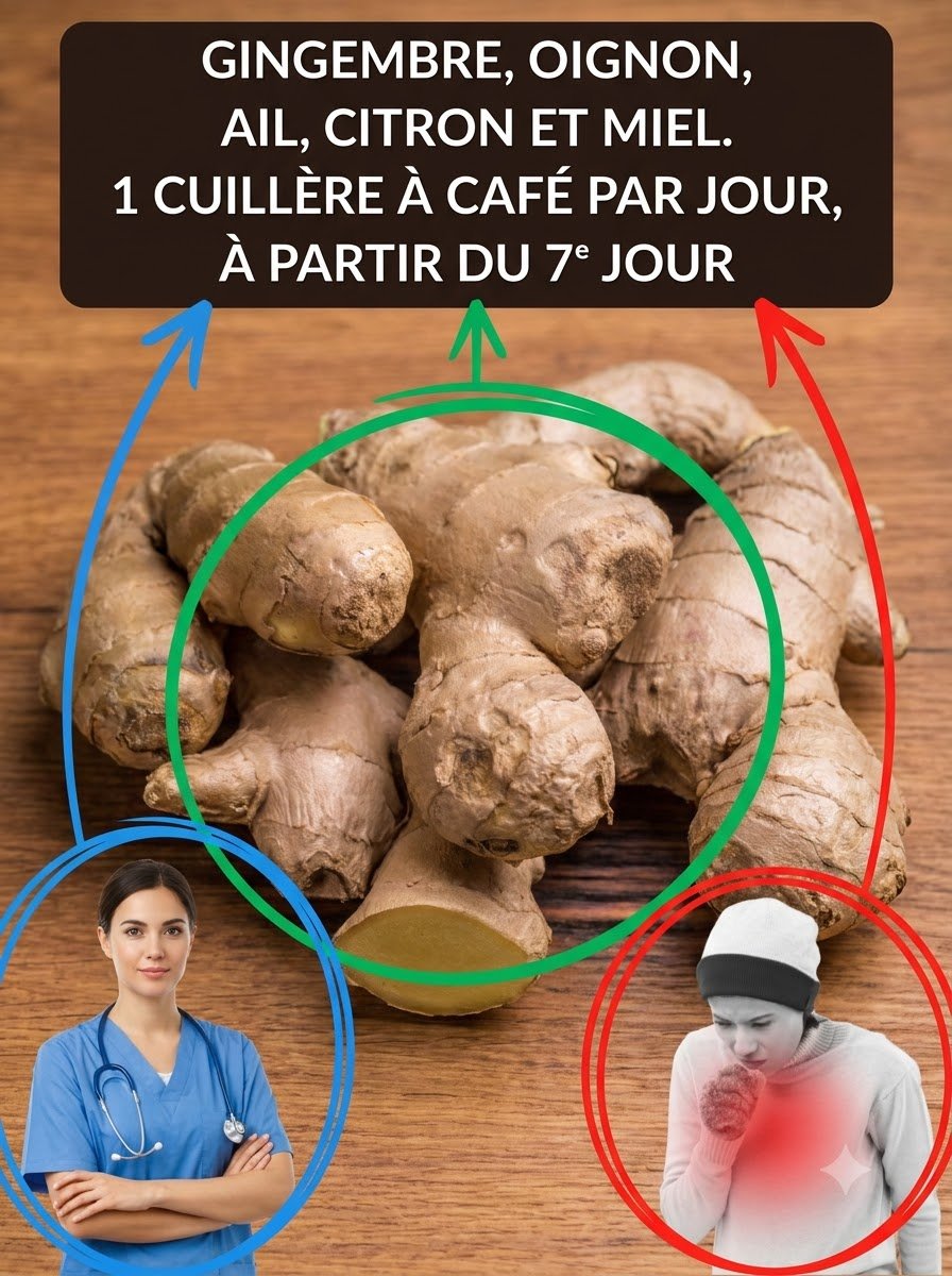 Ce Mélange Maison au Gingembre Fait le Buzz : Découvrez Comment Booster Votre Bien-être Naturellement (Ne Passez Pas À Côté) !