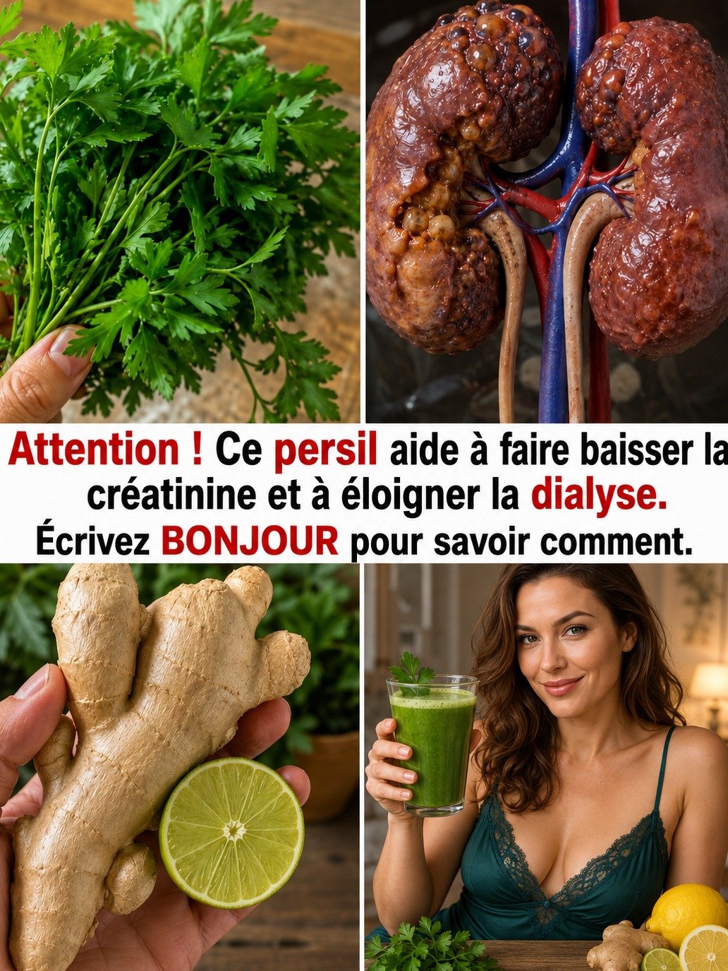 Révélation Choc : Le Thé au Persil, Citron et Gingembre Peut-il Vraiment Révolutionner Vos Reins ? Ce Que Vous DEVEZ Savoir !