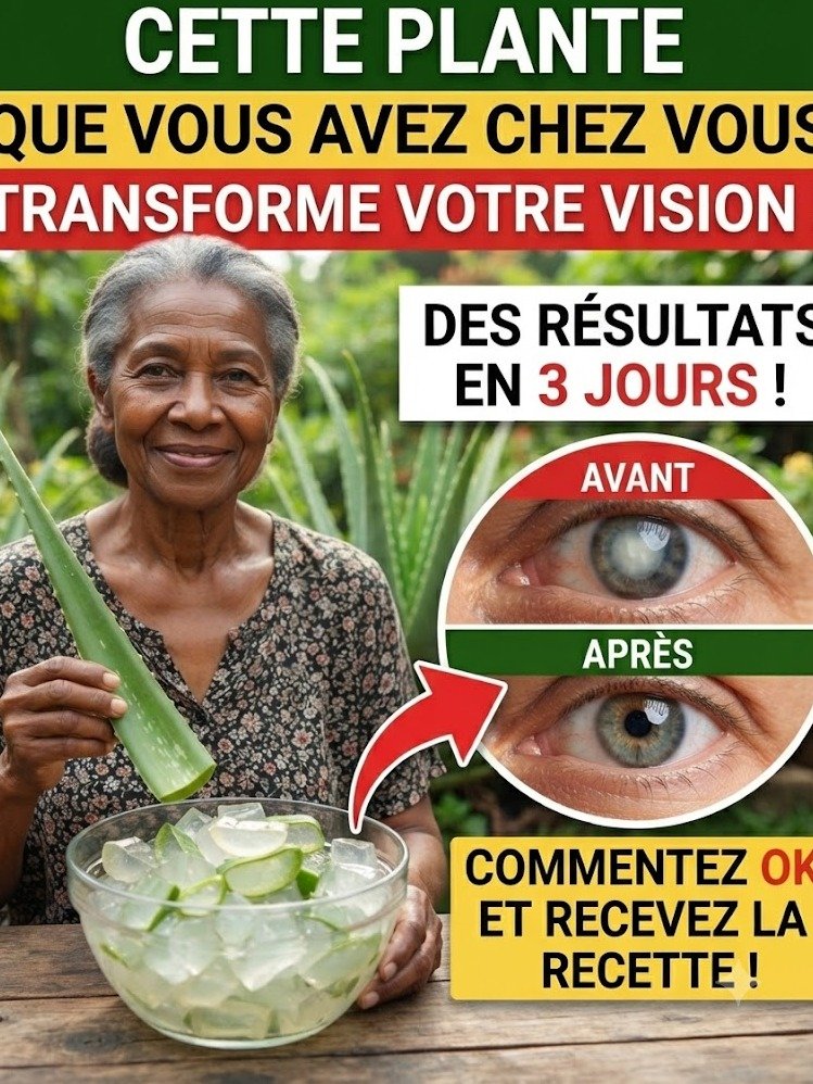 Vision fatiguée : Le secret de l’Aloe Vera pour retrouver une vue nette en 48 heures