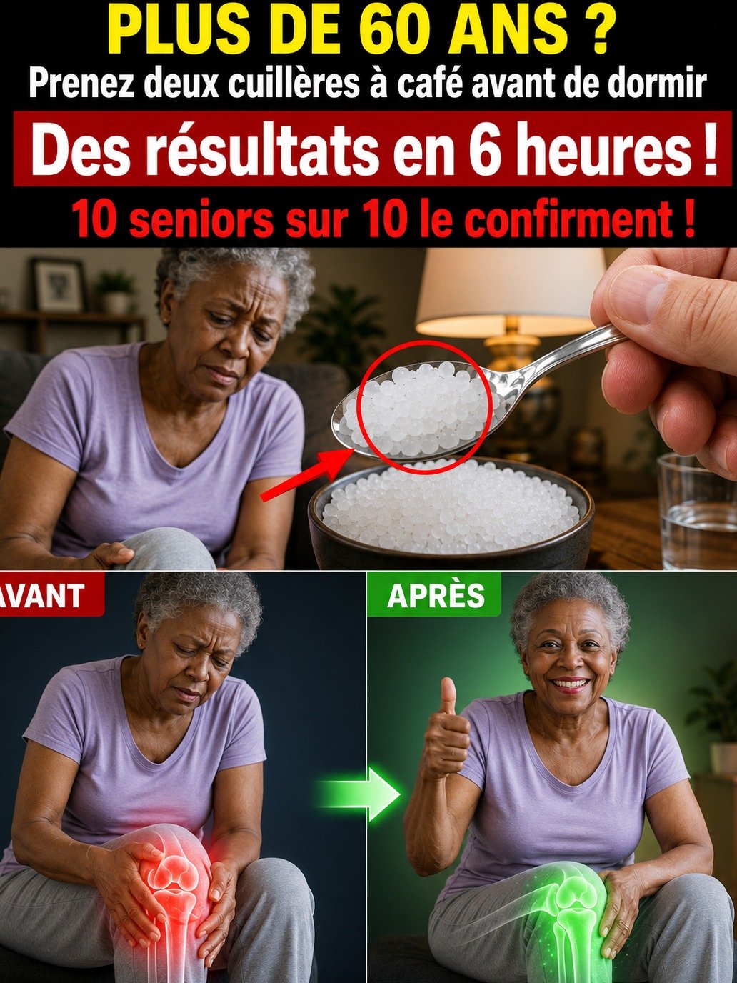 Douleurs Articulaires après 60 ans ? Oubliez le Sel comme Remède Miracle ! Voici la Vraie Clé pour un Soulagement Durable