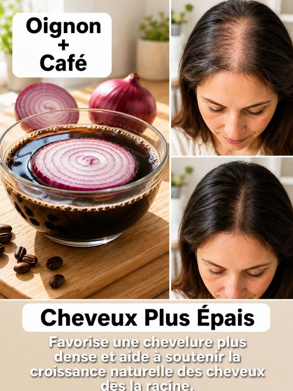 Découvrez le Secret Ultime : 4 Recettes Virales à l'Oignon pour des Cheveux Éclatants et un Cuir Chevelu Transformé !