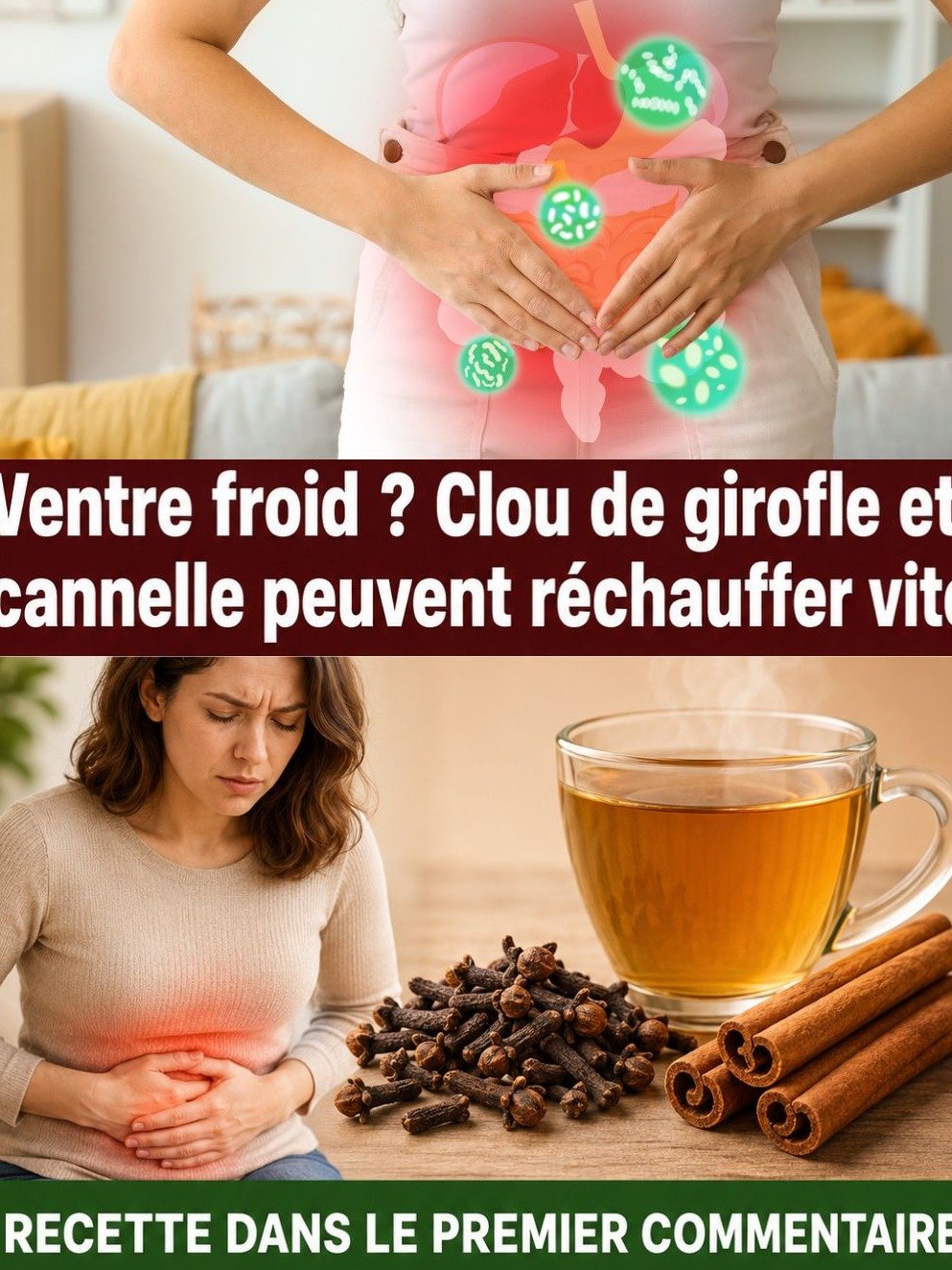 Ventre Froid et Digestion Lente ? Découvrez L'ASTUCE SECRÈTE qui Va Révolutionner Votre Confort Digestif Instantanément !