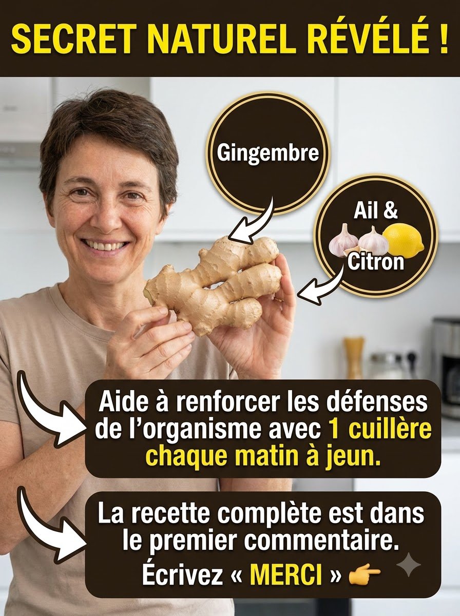 Le Remède Oublié de nos Grands-Mères : 5 Ingrédients Simples Pour une Immunité de Fer et une Énergie Inépuisable ! (Vous DEVEZ connaître ça)