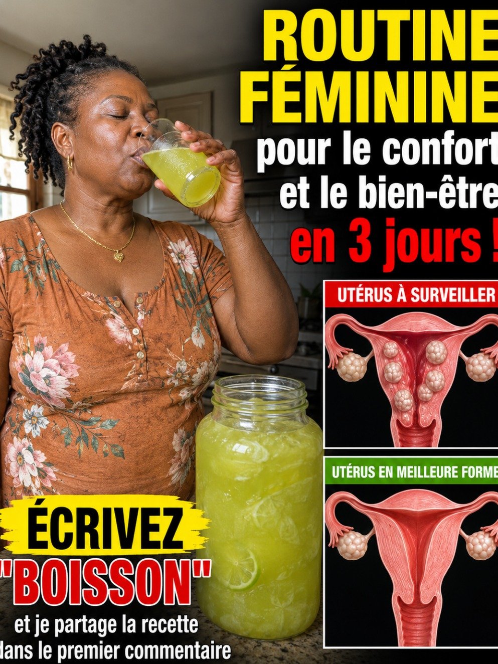 Adieu fibromes et kystes : Cette « réinitialisation utérine » maison fait le buzz !