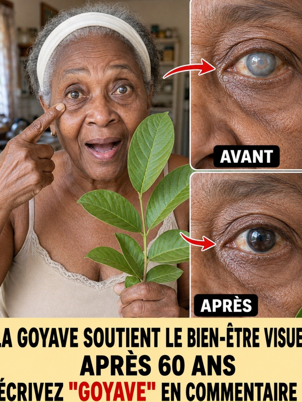 Le secret naturel insoupçonné des feuilles de goyavier pour régénérer vos yeux fatigués