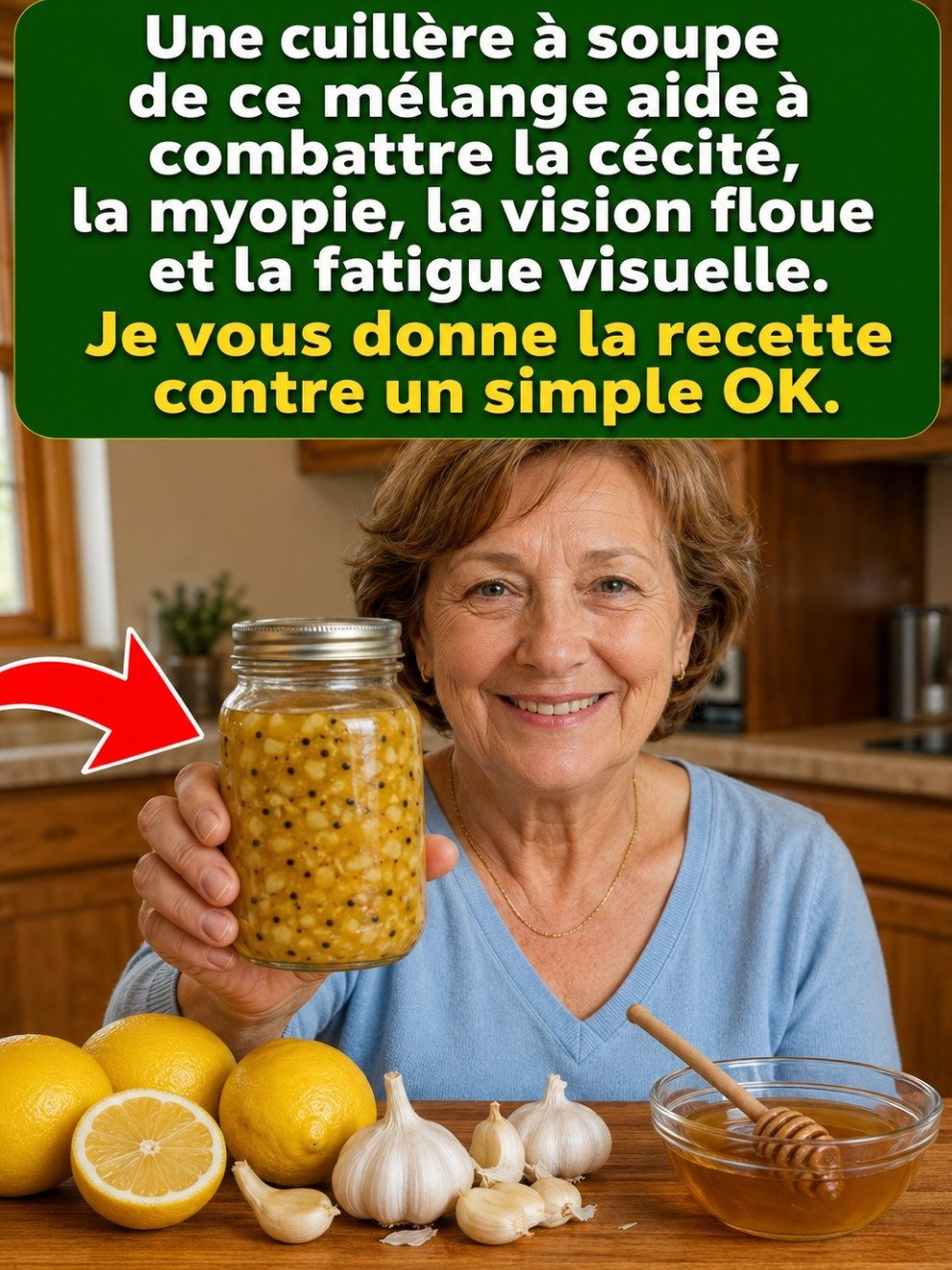 STOP ! Ce que le Mélange Citron-Ail-Miel PEUT VRAIMENT faire pour vos Yeux (et ce qu'il NE PEUT PAS)
