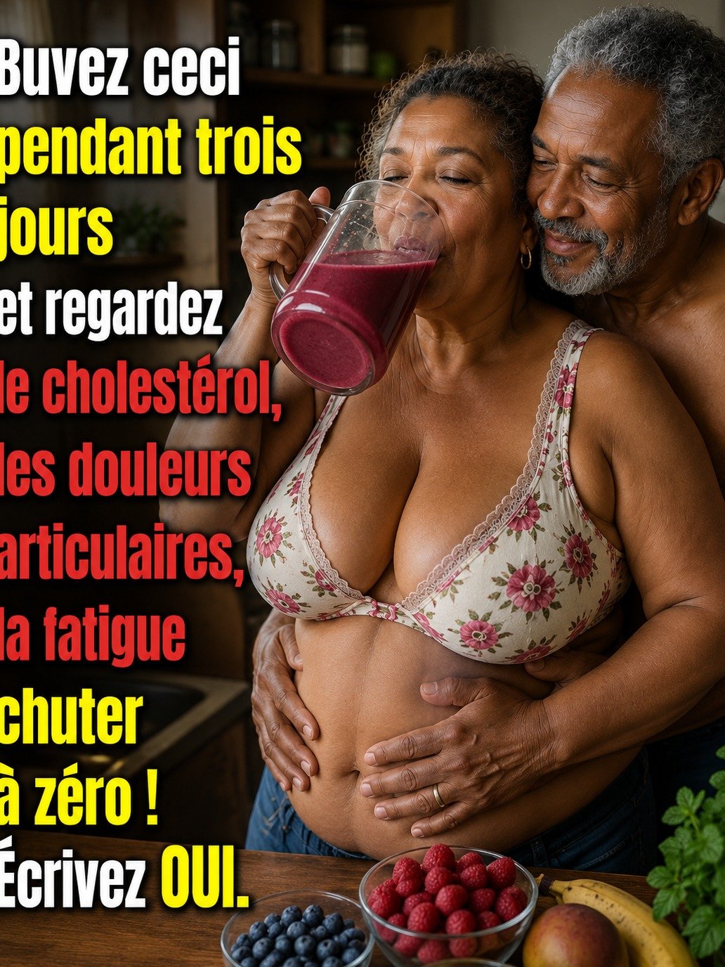Le Secret Rouge Interdit : Comment 3 Ingrédients Simples Écrasent Cholestérol, Douleurs Articulaires et Fatigue Chronique (L'Industrie le Cache) !