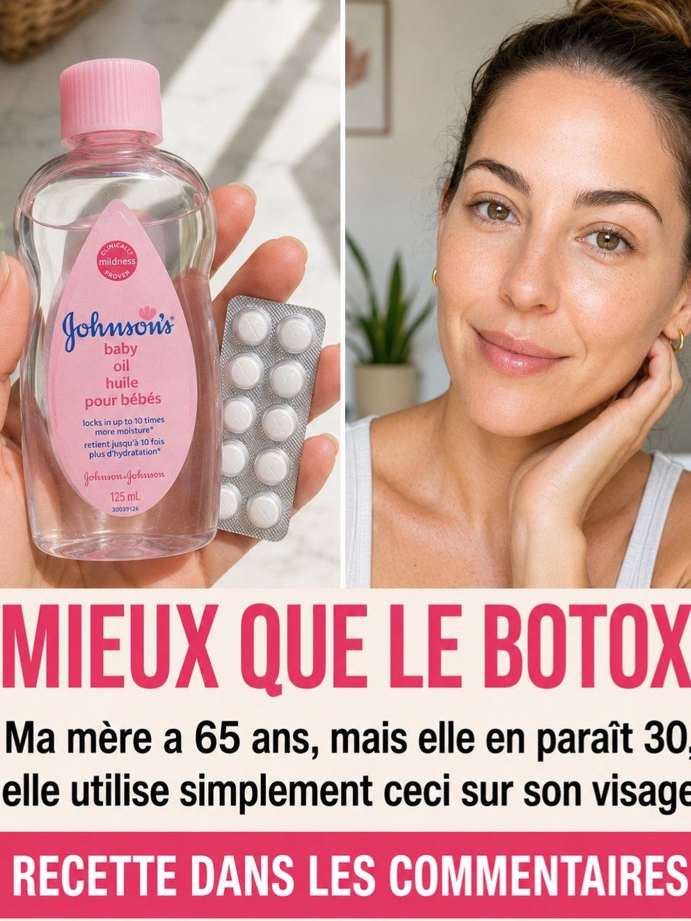 Ne jetez plus votre huile pour bébé : 8 astuces beauté insoupçonnées pour une peau parfaite