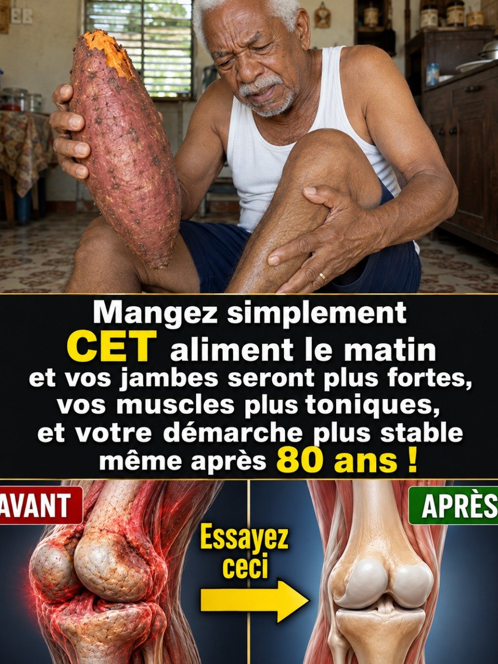 Ne dépensez plus un centime en compléments : Pourquoi ce légume oublié le matin est le secret ultime pour des jambes en béton