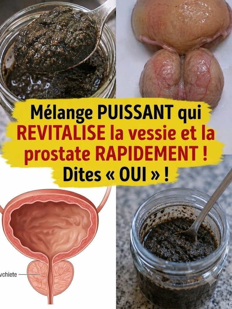 Le Secret Oublié : Ce Mélange Simple et Sombre Révolutionne Votre Vessie et Prostate – Dites Adieu aux Nuits Interminables !