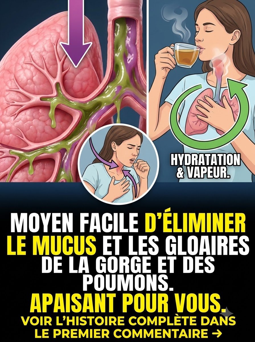 Débarrassez-vous du Mucus Tenace : 8 Secrets Naturels pour une Gorge et des Poumons Libres IMMÉDIATEMENT !