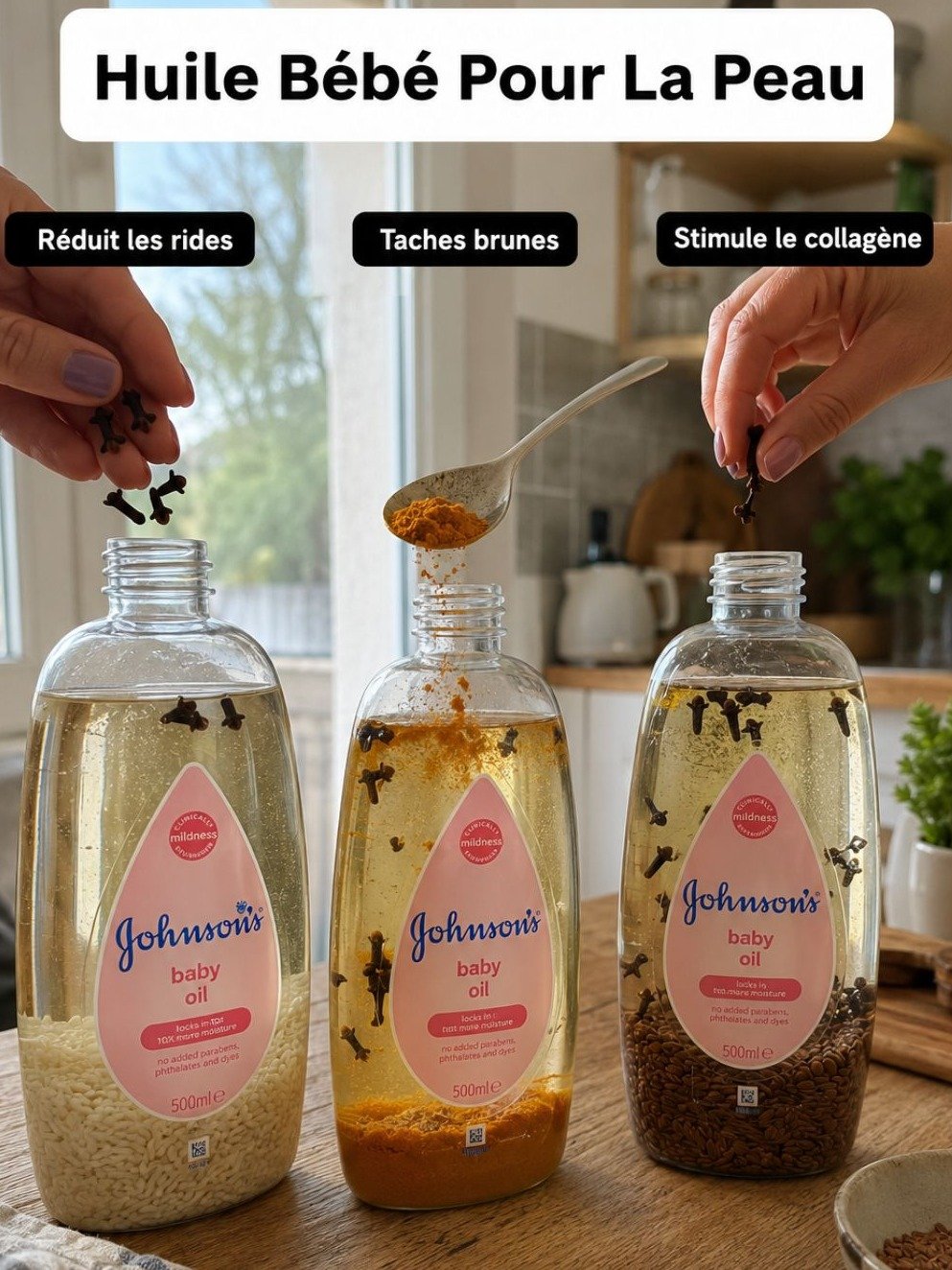 Le Secret des Stars pour une Peau de Rêve : 3 Recettes Virales au Baby Oil à Essayer ABSOLUMENT !