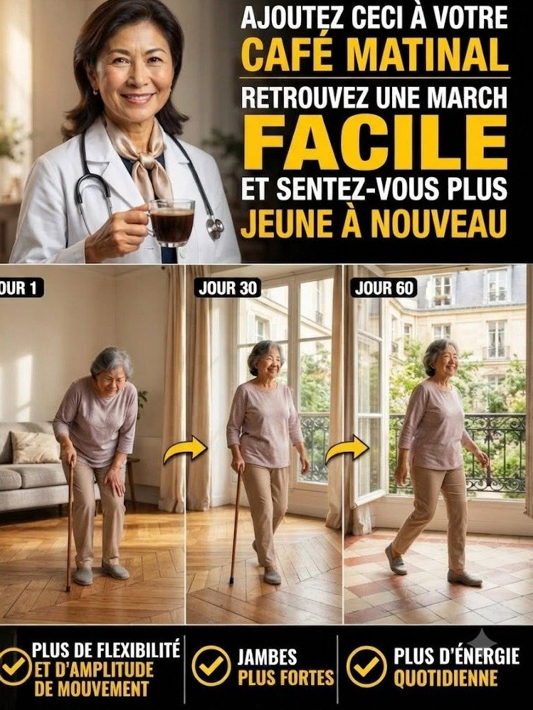 Retrouvez une démarche légère : Ce simple rituel matinal change tout pour vos jambes