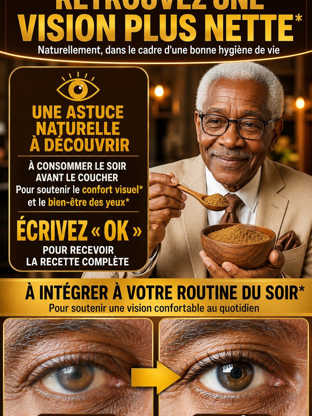 Le Secret de l'« Or Rouge » pour des Yeux Éclatants : Ce que la Science Révèle et Pourquoi Vous DEVEZ le Savoir !