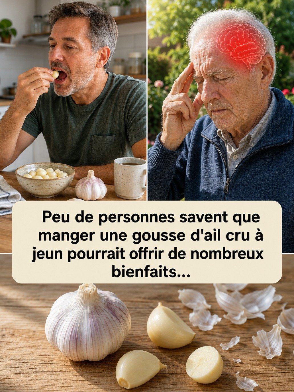 Le Secret Matinal Révélé : 5 Raisons Étonnantes d'Adopter L'Ail Cru à Jeun DÈS DEMAIN (Votre Corps Vous Remerciera !)