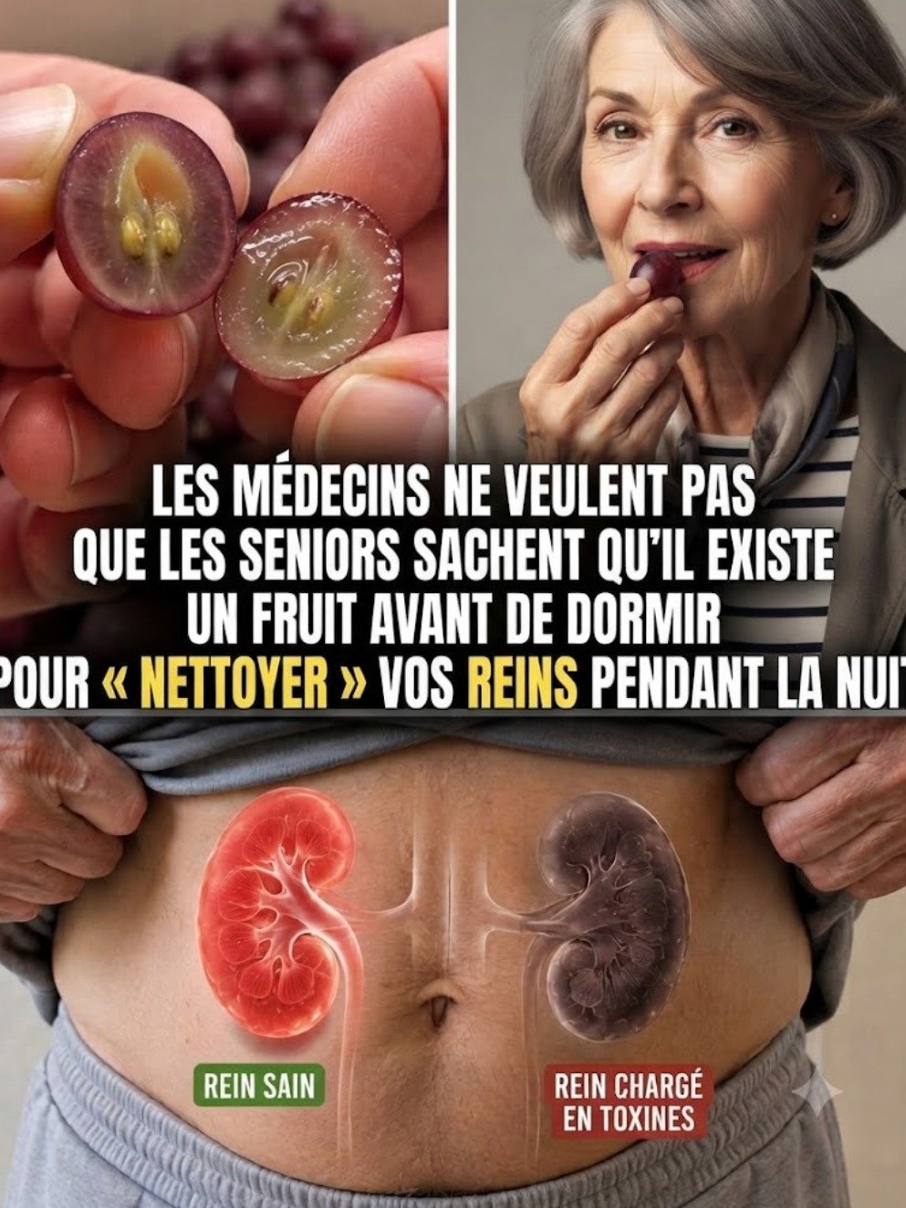 Le fruit miracle à manger avant de dormir pour soulager vos reins et booster votre énergie
