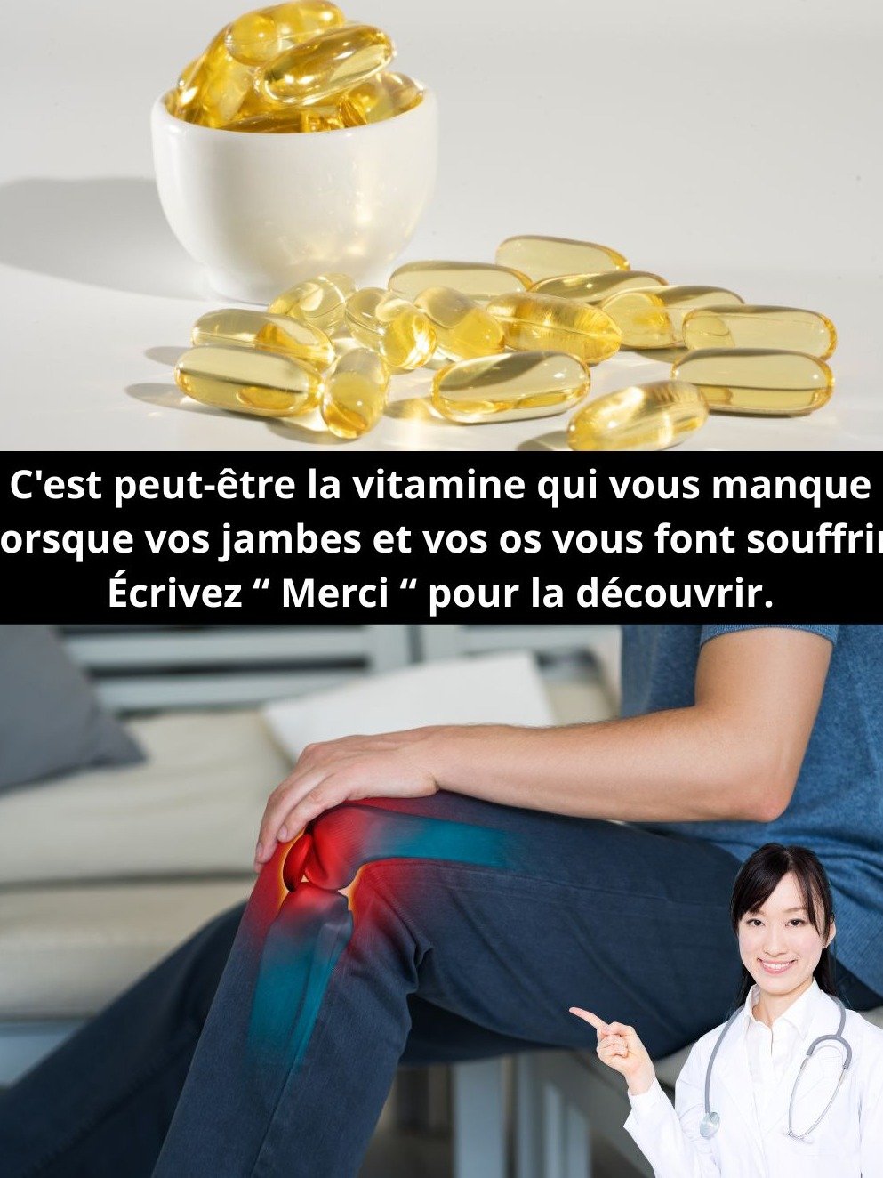 Vous Sentez Vos Jambes Faiblir ? Vos Os Craquent ? La Vitamine D Pourrait Être La RÉPONSE Que Vous Cherchez !