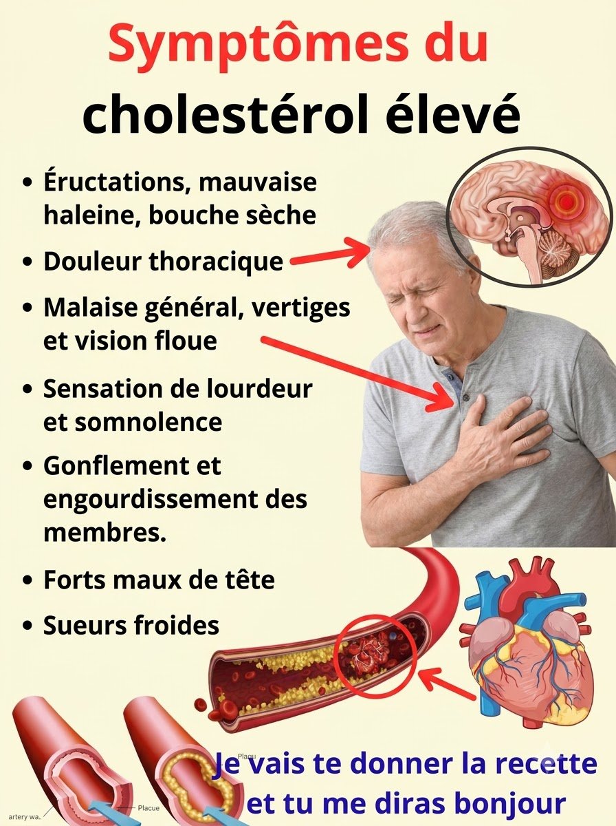 L'Ennemi Silencieux : 7 Signes Que Votre Cholestérol Est TROP ÉLEVÉ (Et 4 Recettes Pour Nettoyer Vos Artères MAINTENANT!)