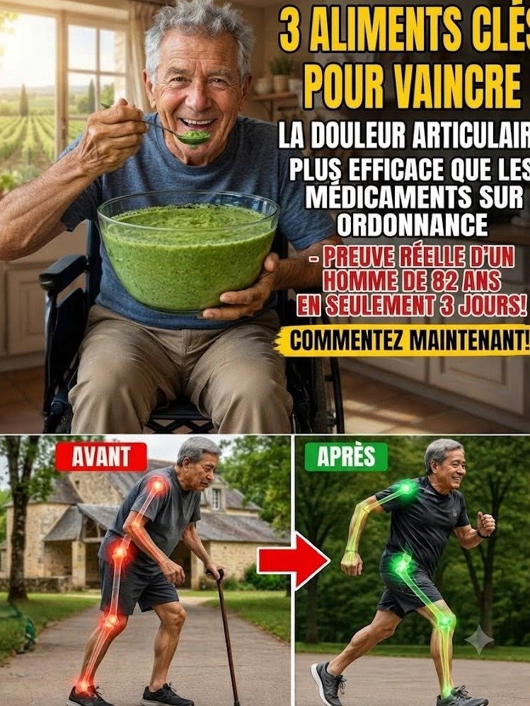 Douleurs articulaires : Ces 3 aliments miracles pourraient-ils remplacer vos médicaments ?