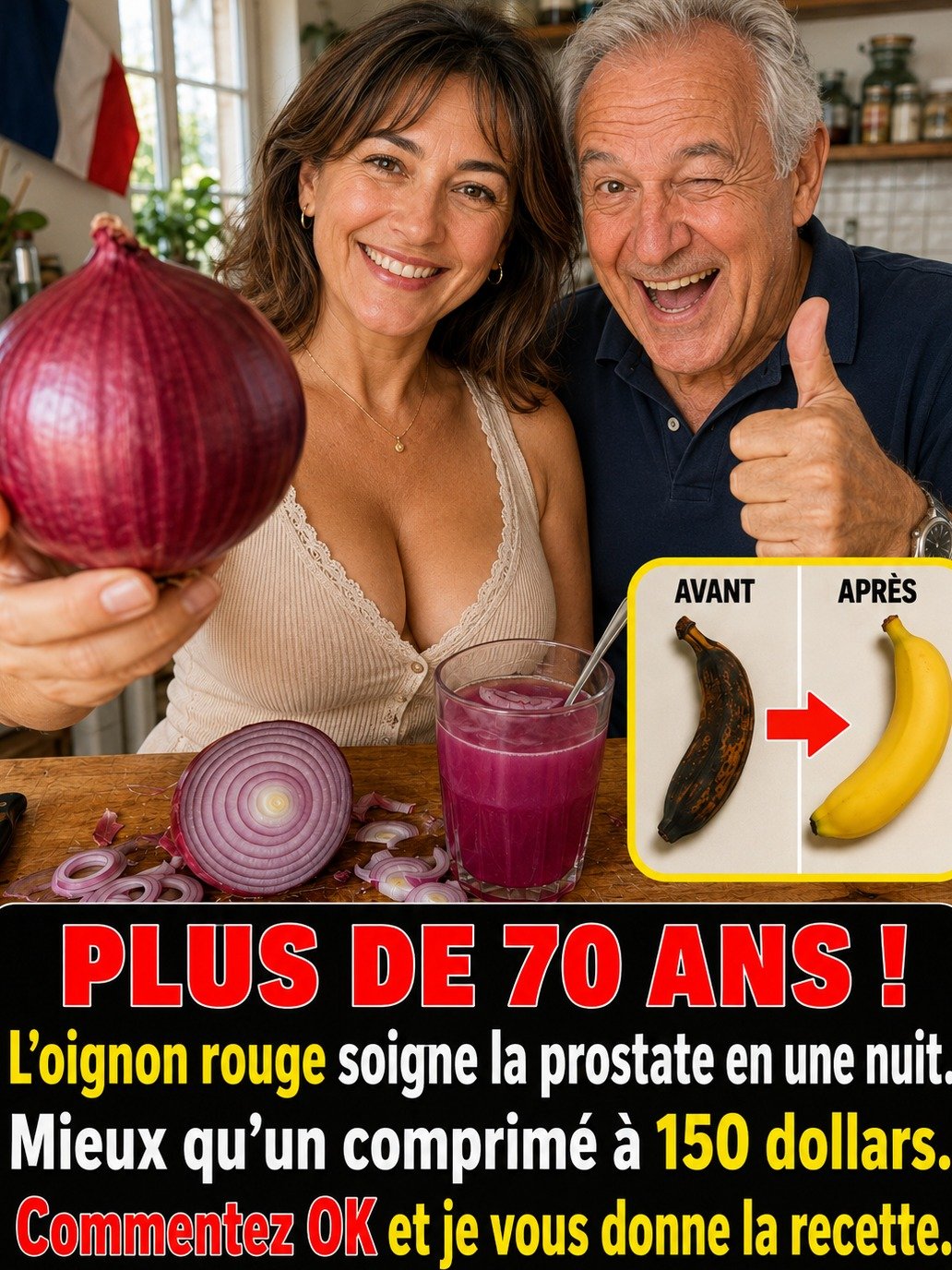 Oignon rouge et prostate : le piège qui envoie des milliers d'hommes en péril (la vérité que personne ne dit)