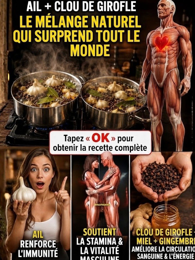 LE SECRET OUBLIÉ : 18 Bienfaits ÉPOUSTOUFLANTS en Mélangeant Gingembre, Clous de Girofle et Miel ! Ne Manquez Pas Cette Révélation !