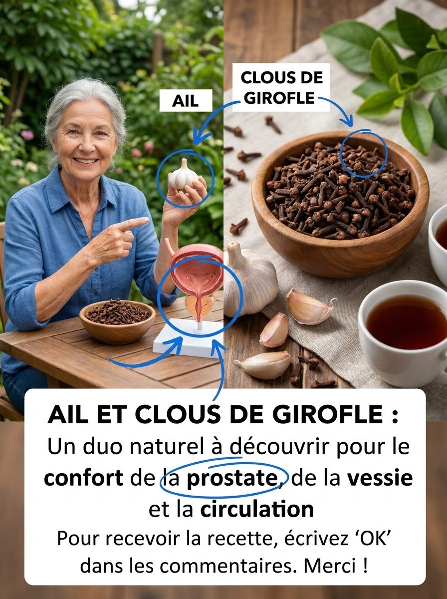 Le Duo Viral Oublié : Ail et Clous de Girofle – Le Secret Naturel Pour Une Prostate, Une Vessie et Une Circulation Au Top !