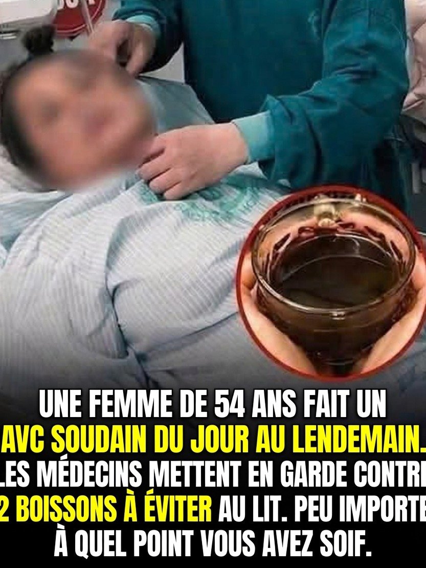 Le danger caché de votre boisson du soir : 2 habitudes nocturnes qui augmentent drastiquement votre risque d'AVC !