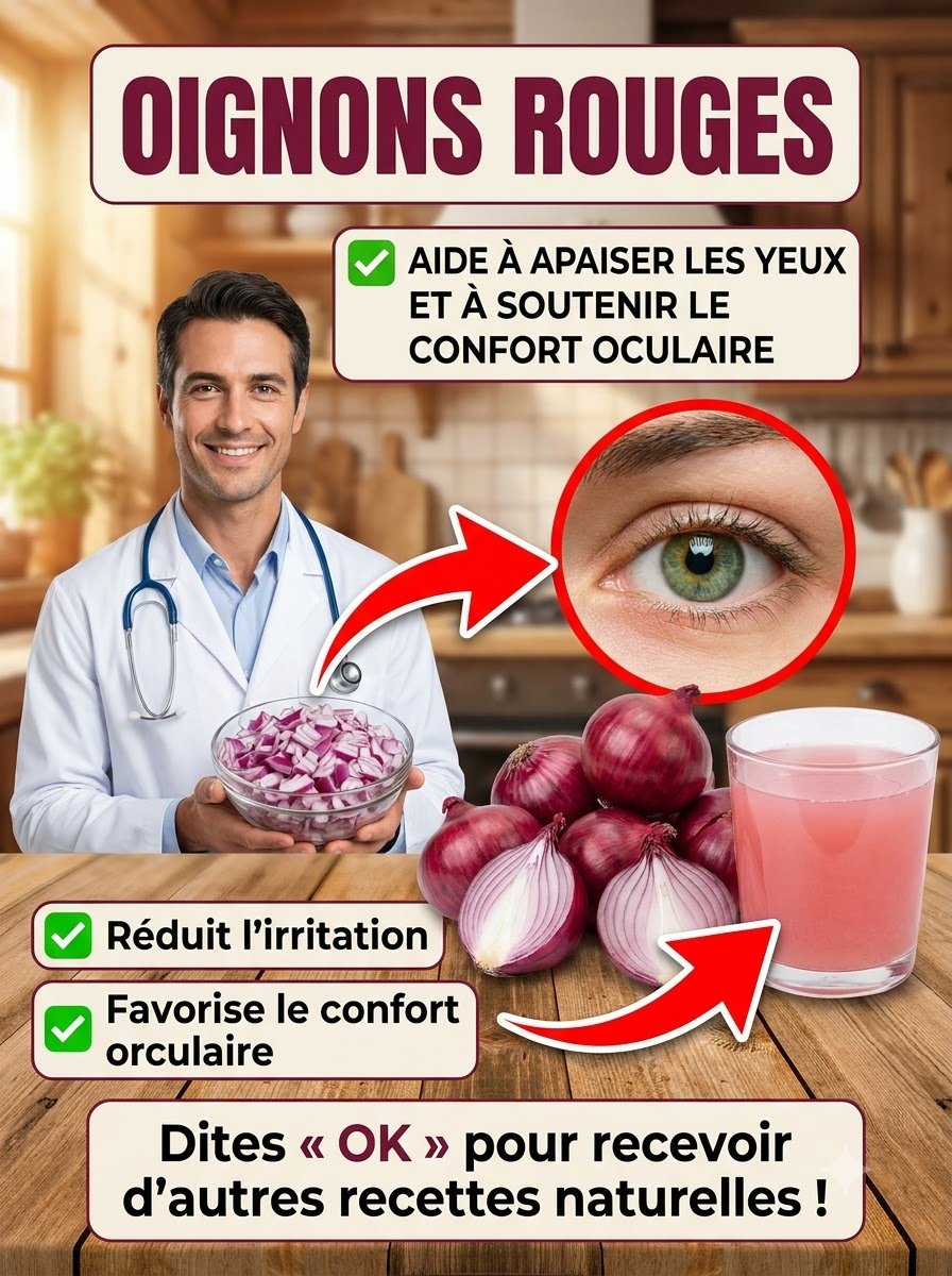 Le secret insoupçonné de votre cuisine pour des yeux plus confortables : Cette astuce avec un oignon que les seniors s'arrachent !