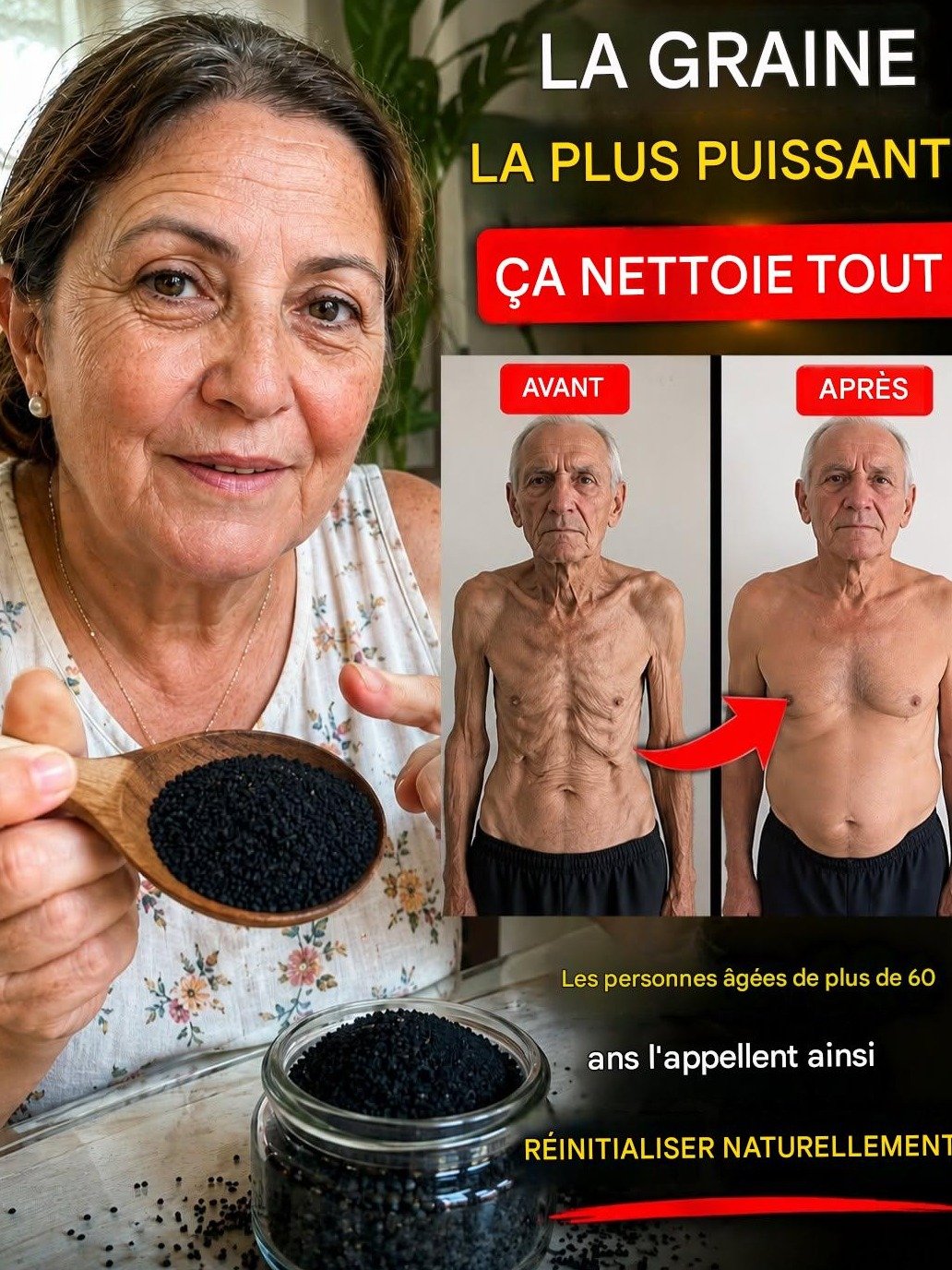 Le 'Reset' Ultime : Cette Graine Noire Va Dégonfler Votre Ventre et Réveiller Votre Corps Entier (Le Secret que Personne Ne Vous Dit !)