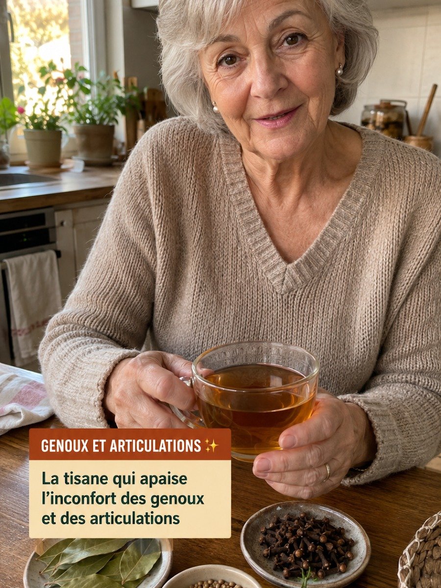 Douleurs aux Genoux? Découvrez L'Infusion Secrète Laurier-Romarin Qui Change Tout en 6 Jours!