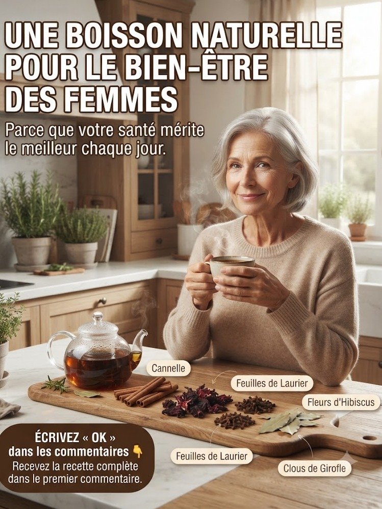 Le Secret Bien Gardé des 4 Ingrédients : Cette Tisane Naturelle Va Transformer Vos Matins et Vos Soirées ! Ne Passez Pas À Côté !