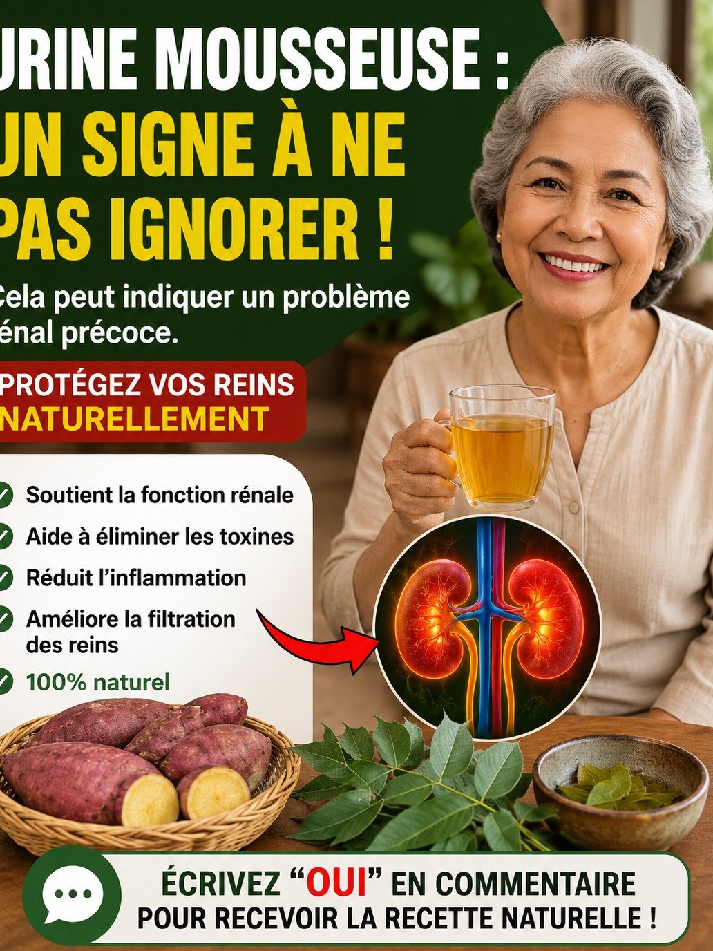 Le Secret Caché pour des Reins en Or : 10 Super Aliments Que Personne Ne Vous Dit (Et une Boisson Magique !)