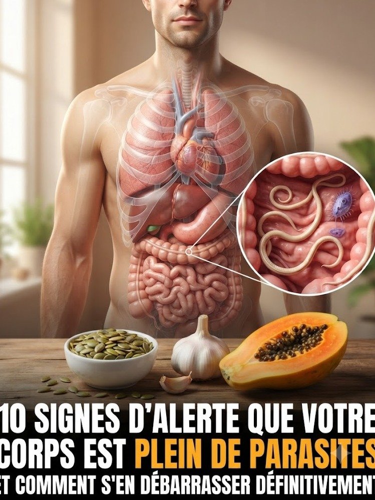 Ces 10 signes cachés révèlent que votre corps est envahi de parasites : Éliminez-les naturellement avant qu'il ne soit trop tard !