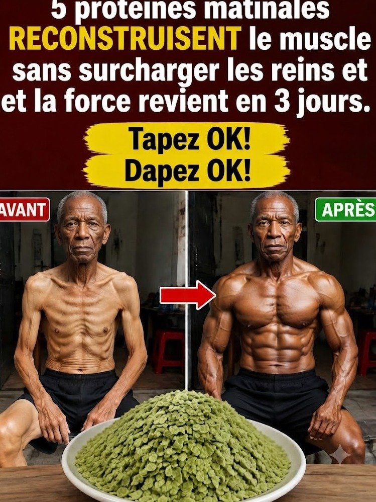 Le Secret Oublié : Ces 5 Protéines Matinales Qui Reconstruisent Vos Muscles SANS Épuiser Vos Reins (Ne Faites Plus Cette Erreur !)