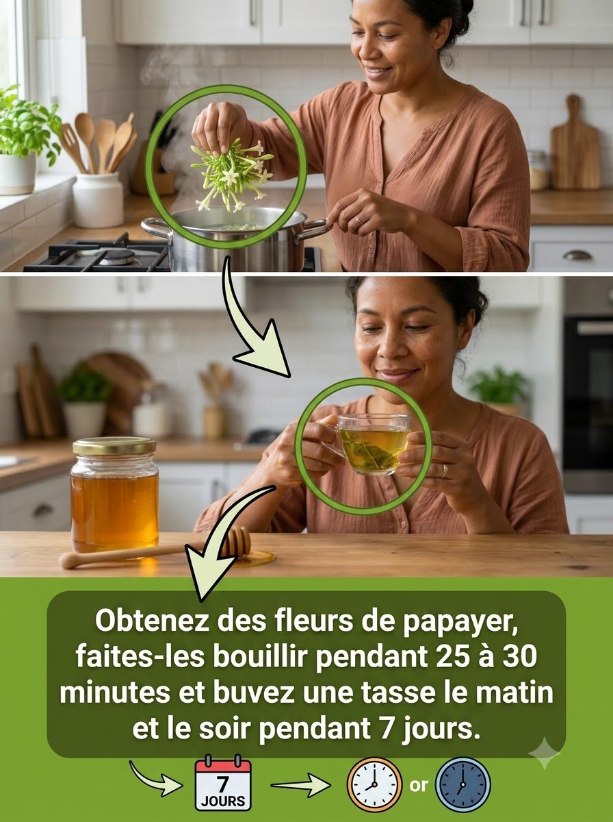Le Secret Bien Gardé : Une Seule Fleur de Papayer Peut Révolutionner Votre Bien-être Quotidien !