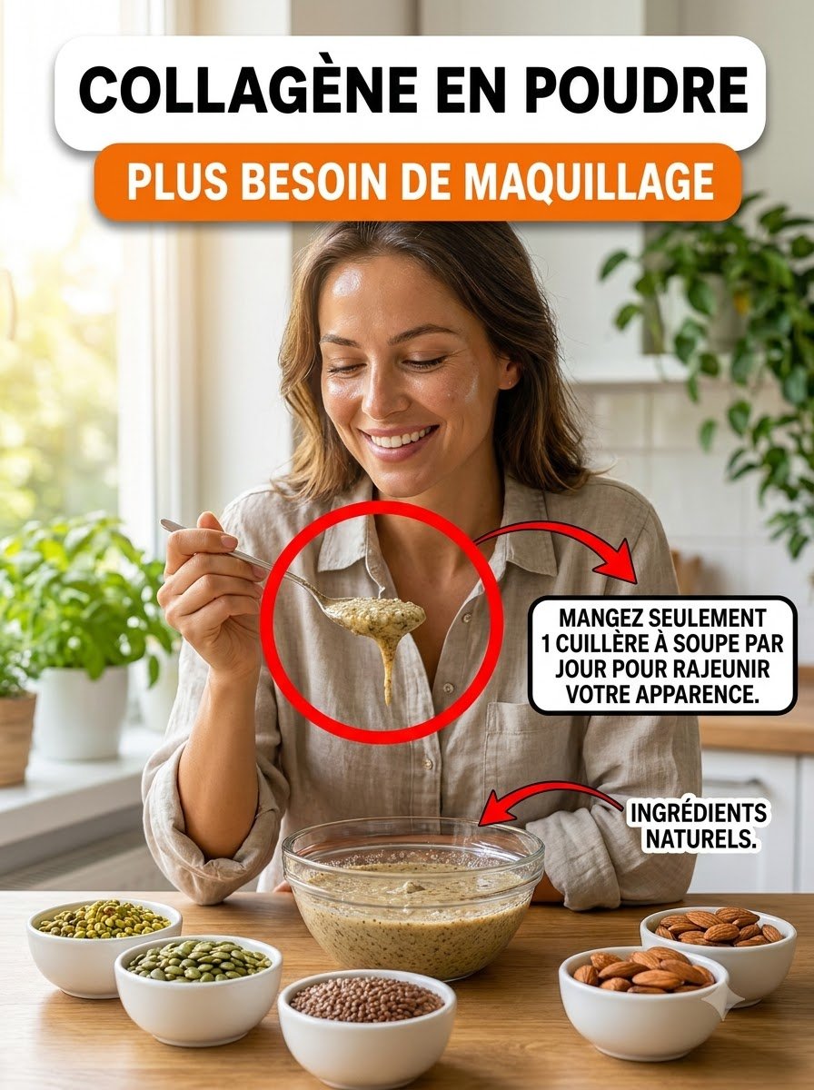 Le Secret Anti-Âge que Personne ne Vous Dit : 3 Recettes Maison pour un Collagène Naturel qui Rajeunit Peau, Cheveux et Articulations !