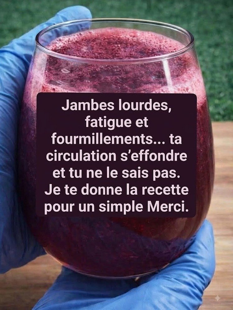 Jambes lourdes et fatigue : Le secret naturel méconnu pour relancer votre circulation sanguine