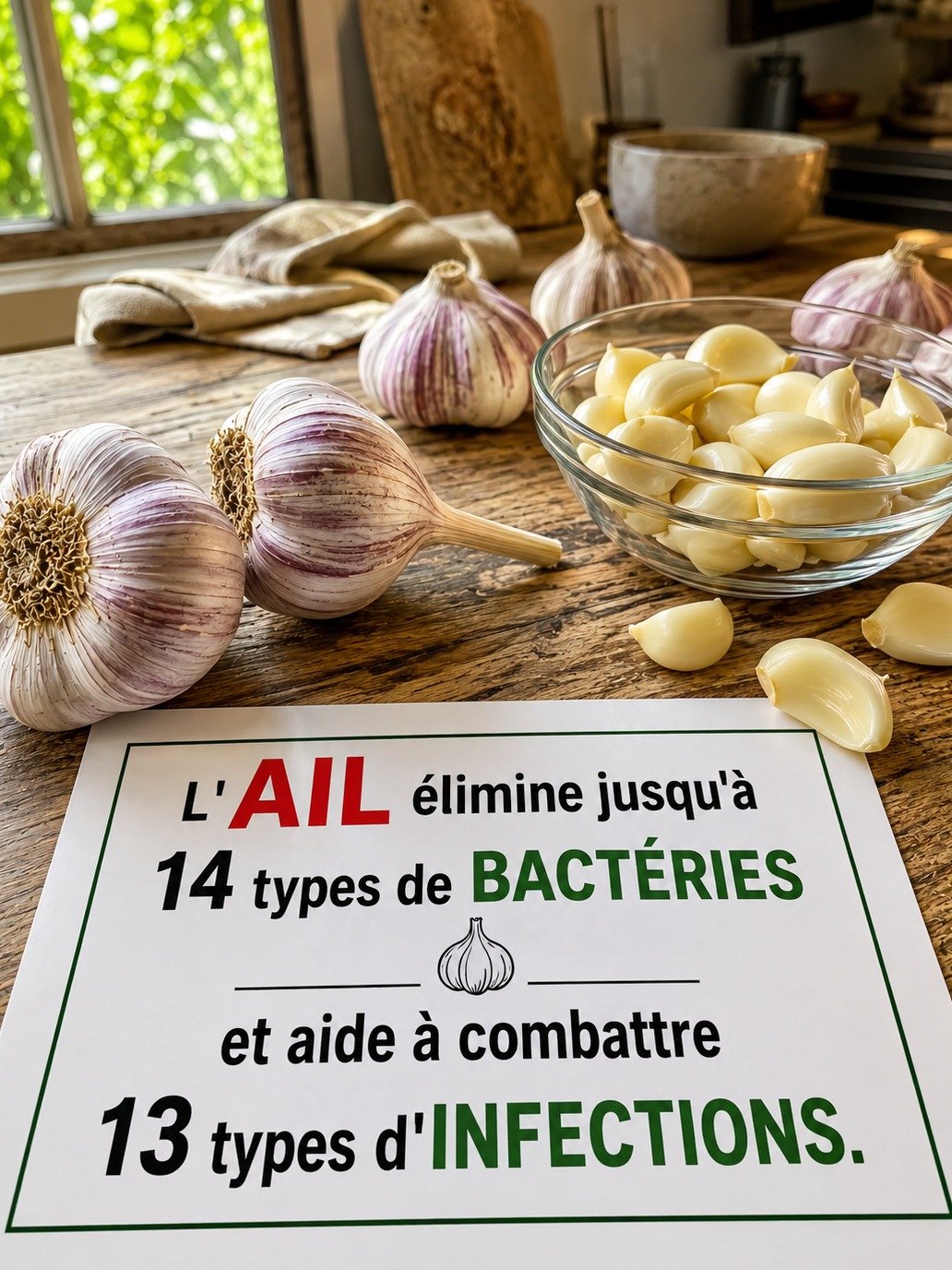 N'Ignorez PLUS l'Ail ! 5 Bienfaits Incroyables et une Recette Simple pour une Vie Meilleure