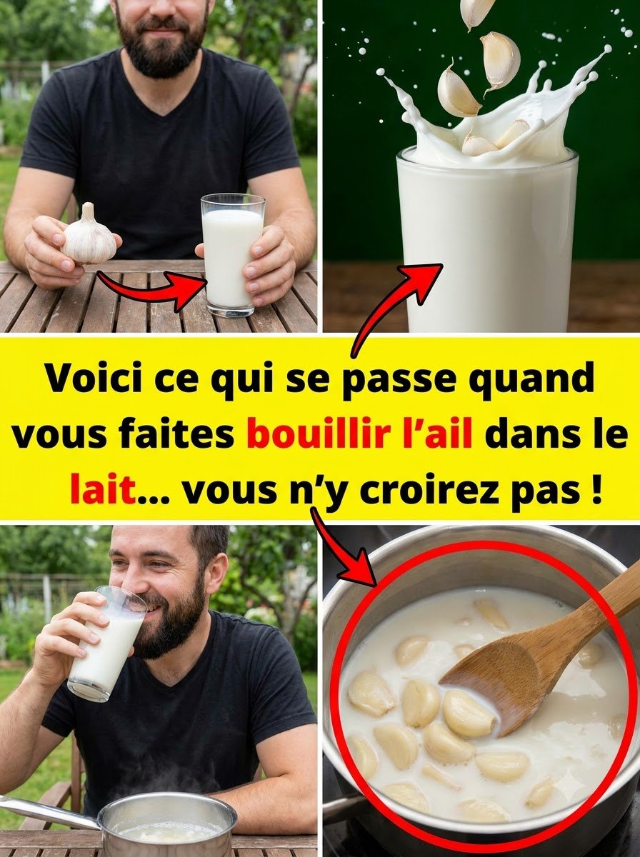L'Ail Bouilli dans le Lait : Le « Remède de Grand-Mère » Viral Est-il Vraiment un Miracle ou un Piège Caché ? La Vérité Révélée !