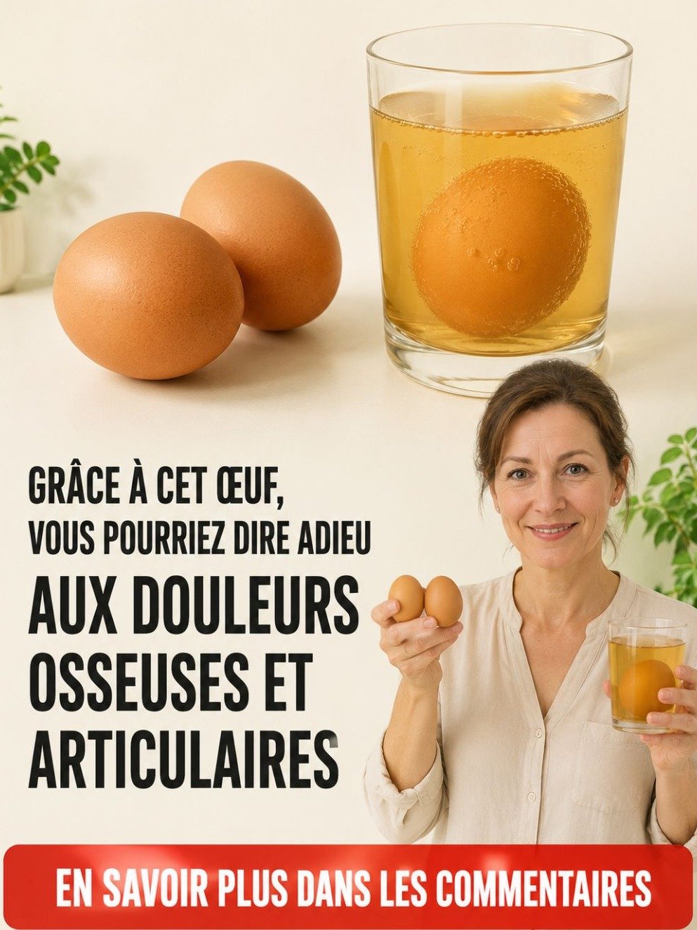 Articulations après 50 ans : 3 recettes simples avec des œufs pour protéger votre mobilité
