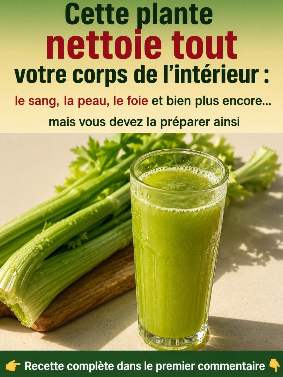 Le Secret Viral du Jus de Céleri : Révélez les 10 Bienfaits Cachés pour un Foie et des Reins au TOP (Recette Choc) !