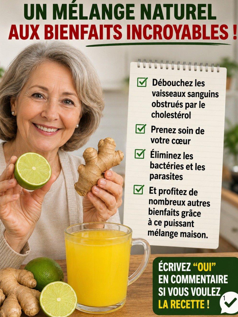 Le Secret Anti-Âge et Énergie que TOUS les 30-75 Ans DOIVENT Connaître ! Ce mélange naturel va transformer votre quotidien.