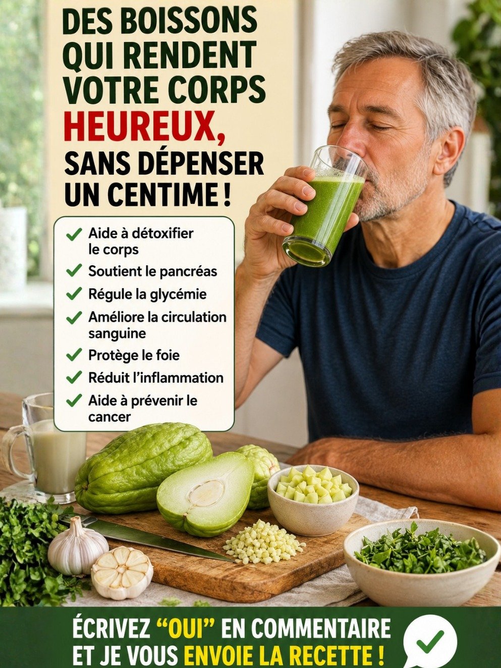 Le Secret Ancien Révélé : Cette Boisson à 3 Ingrédients Va Révolutionner Votre Foie, Glycémie et Circulation ! (100% Naturel & Économique)