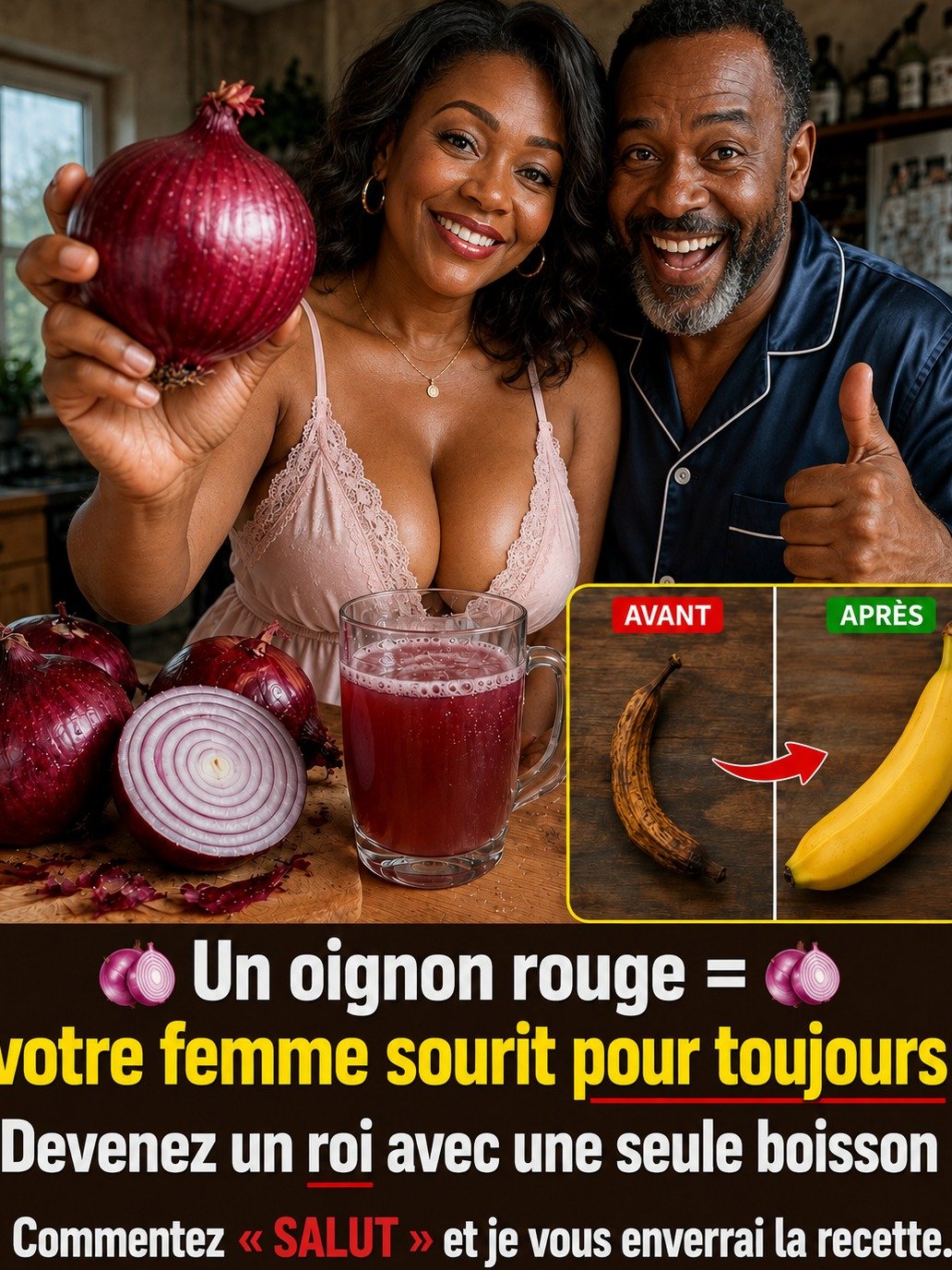 Le Secret Nocturne de l'Oignon Rouge : Comment il Peut Rajeunir Votre Force Masculine DÈS CETTE NUIT !