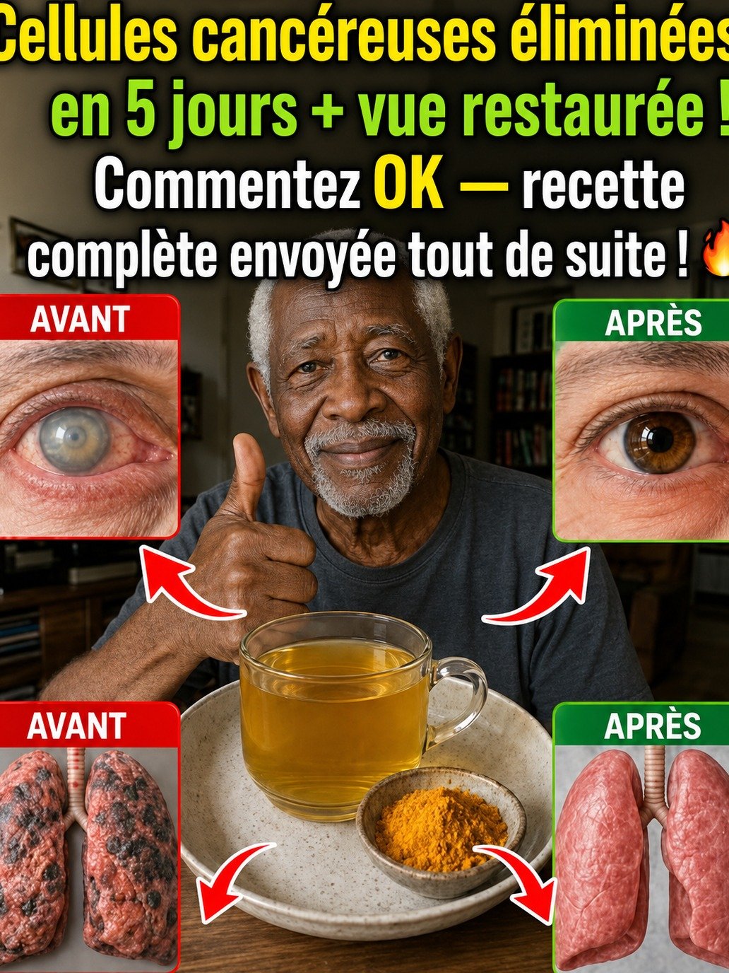 La Boisson Maison Révolutionnaire ? Elle Promet d'Éliminer les Cellules Indésirables et Rendre une Vision Nette ! La Vérité Explosive Que Personne Ne Vous Dit.