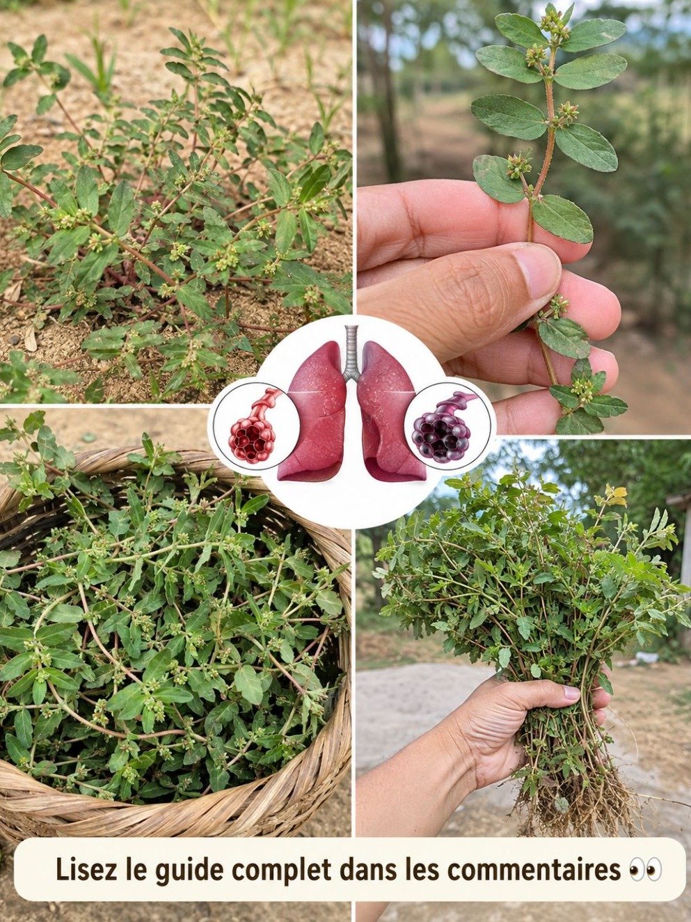 Euphorbia Hirta : Le remède naturel oublié pour apaiser votre toux et libérer vos voies respiratoires