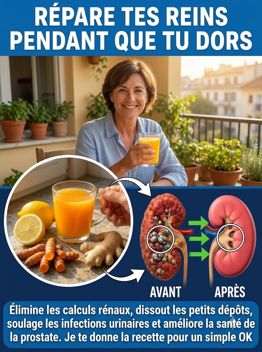 Le Secret Ancien Révélé : Cette Boisson Naturelle VA CHANGER la Santé de Vos Reins, Voies Urinaires et Prostate en 7 Jours !
