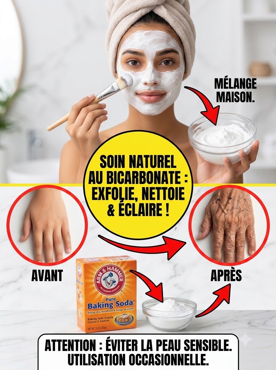 Le Piège Caché du Bicarbonate de Soude sur Votre Peau Mature : La Révélation CHOC que Personne ne Vous Dit (et Comment Sauver Votre Visage AVANT qu'il ne soit trop tard !)