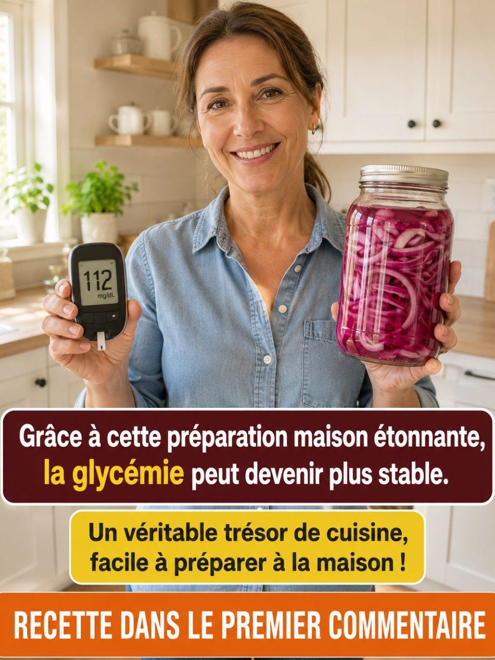 Le Secret Bien Gardé de l'Oignon Rouge : 4 Recettes Simples pour Maîtriser Votre Glycémie et Booster Votre Vitalité !