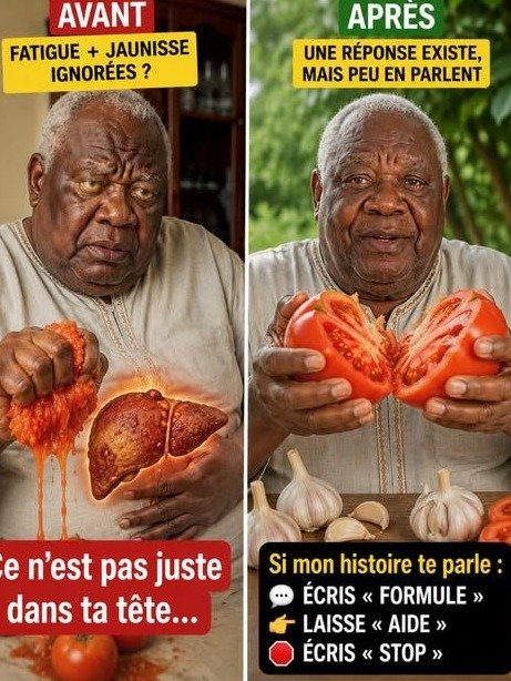 Votre foie est ÉPUISÉ et jauni ? Ce duo INSOLITE de tomate et d'ail le RÉVEILLE en profondeur (avant qu'il ne soit trop tard) !